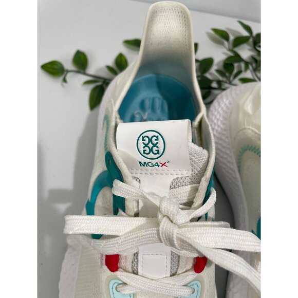 G/Fore MG4X White Athletic Shoes Womens Size 5 Knit Upper Lightweight Design - Picture 8 of 16